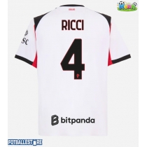 AC Milan Samuele Ricci #4 Bortedrakt 2025-26 Kortermet